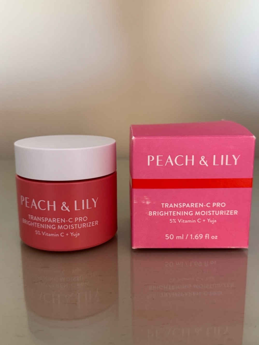 Peach & Lily Transparen-C Pro Brightening Moisturizer Brand New